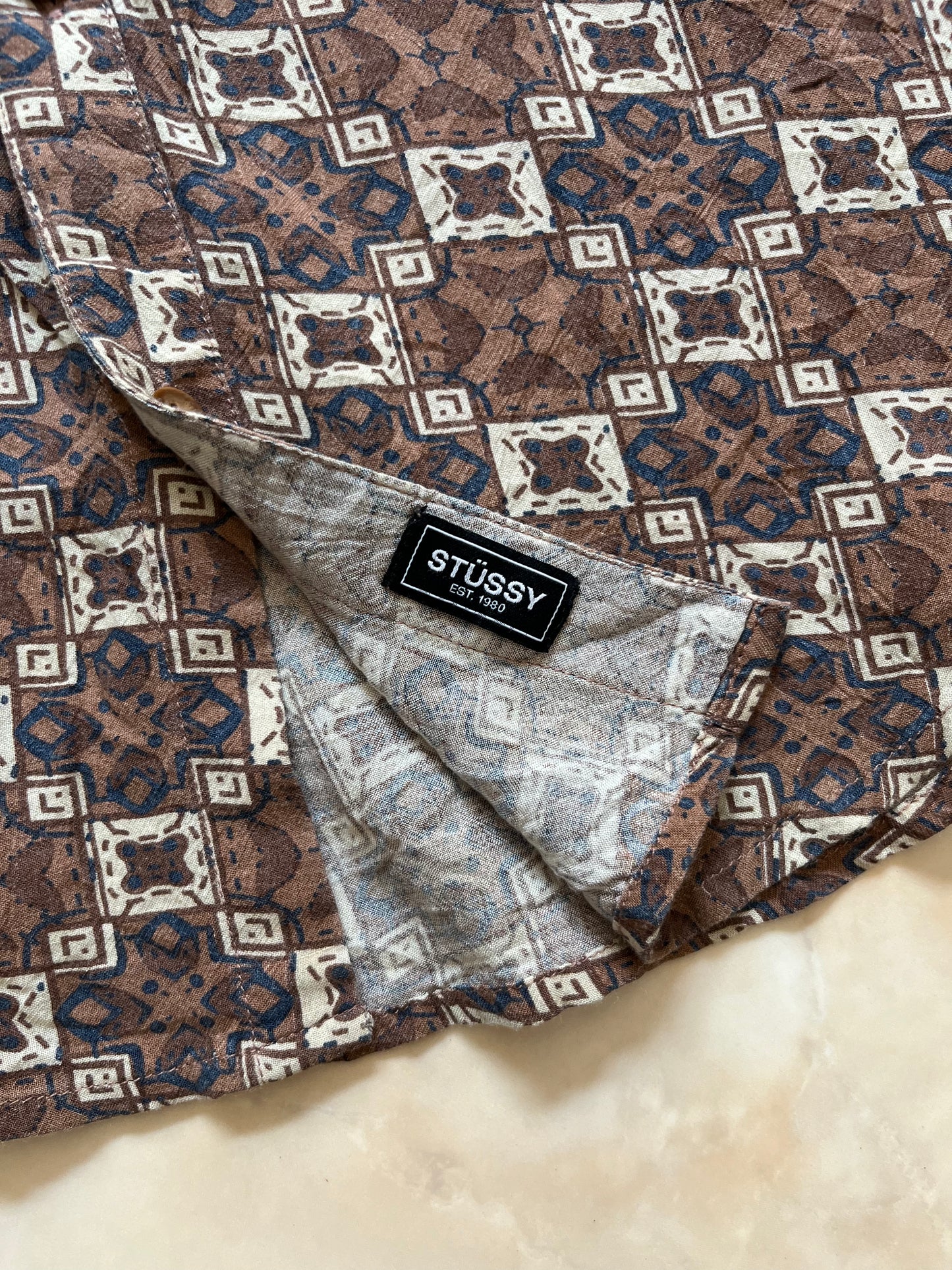 Camicia Stussy Nyltla Vintage 90's (M)