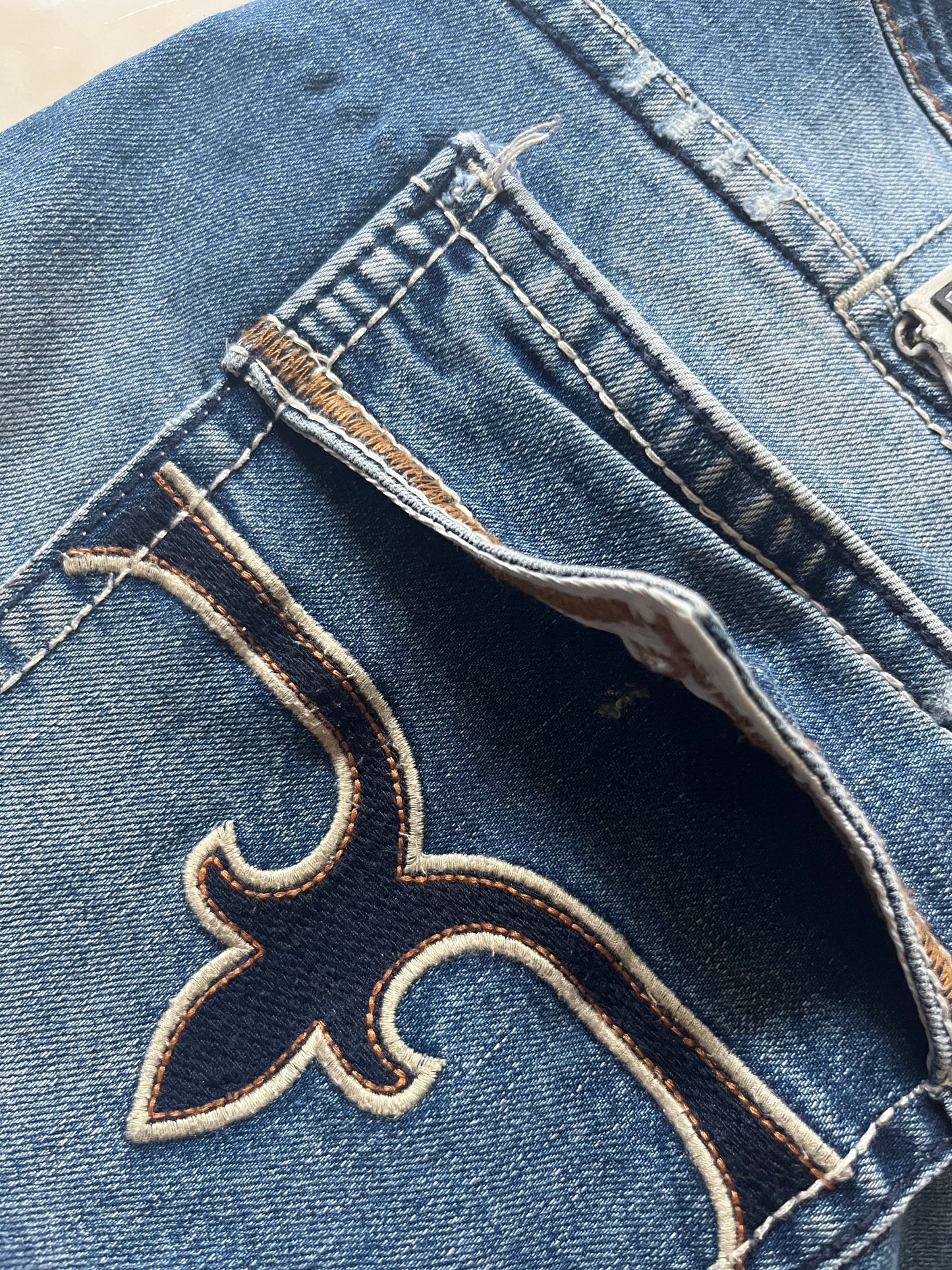 Jeans Rock Revival Y2K Vintage 00's (36)