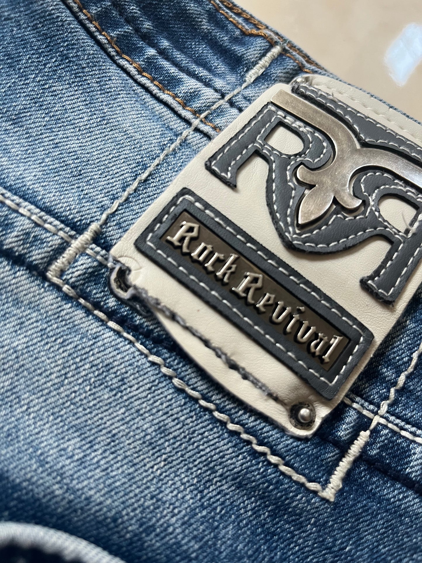 Jeans Rock Revival Y2K Vintage 00's (36)