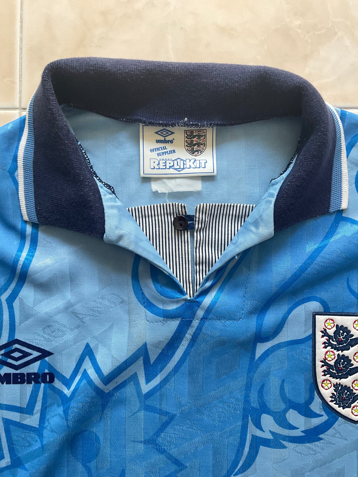 T Shirt Umbro England Vintage 1991-92 (M)