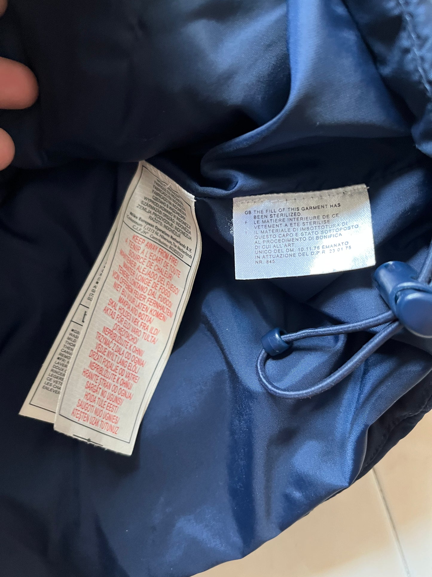 Smanicato Piumino Nike Vintage 00's (XXL)