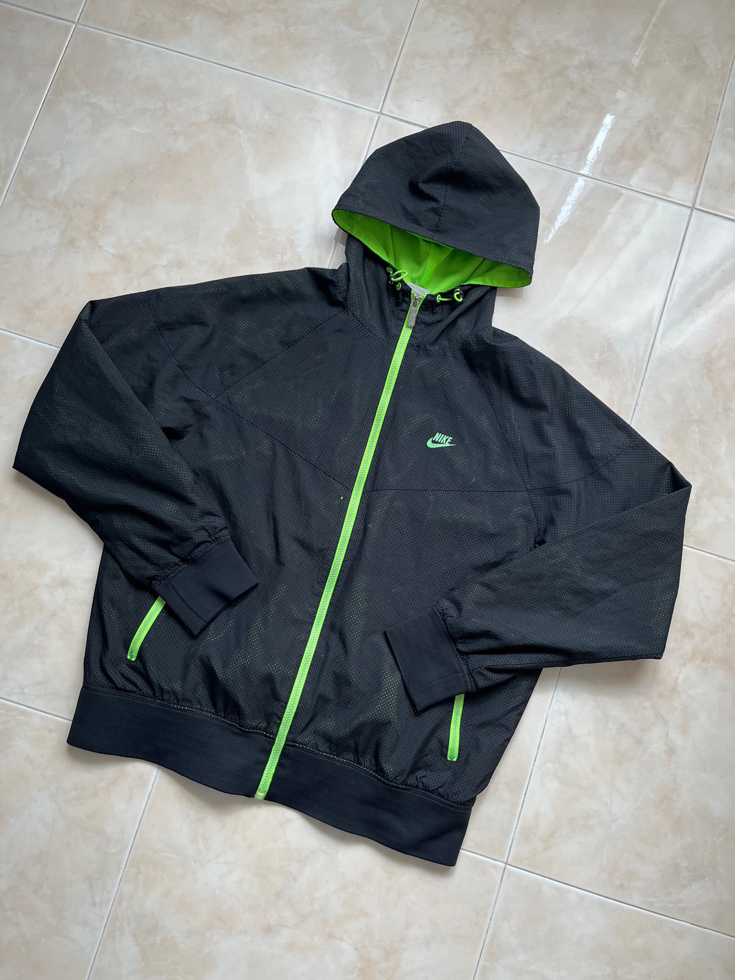 Windbreaker con cappuccio Nike Vintage 10's (L)
