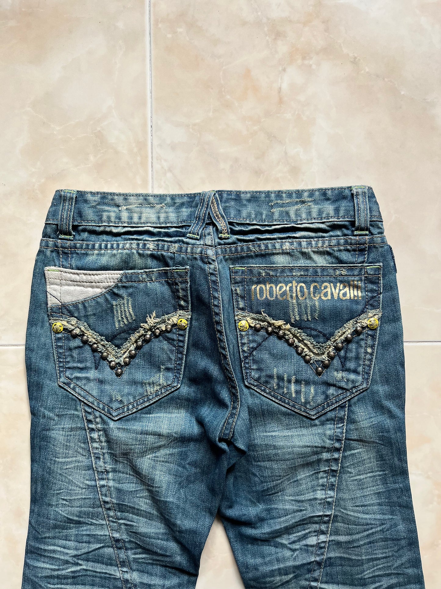 Jeans Roberto Cavalli Vintage Y2K 00's (S)