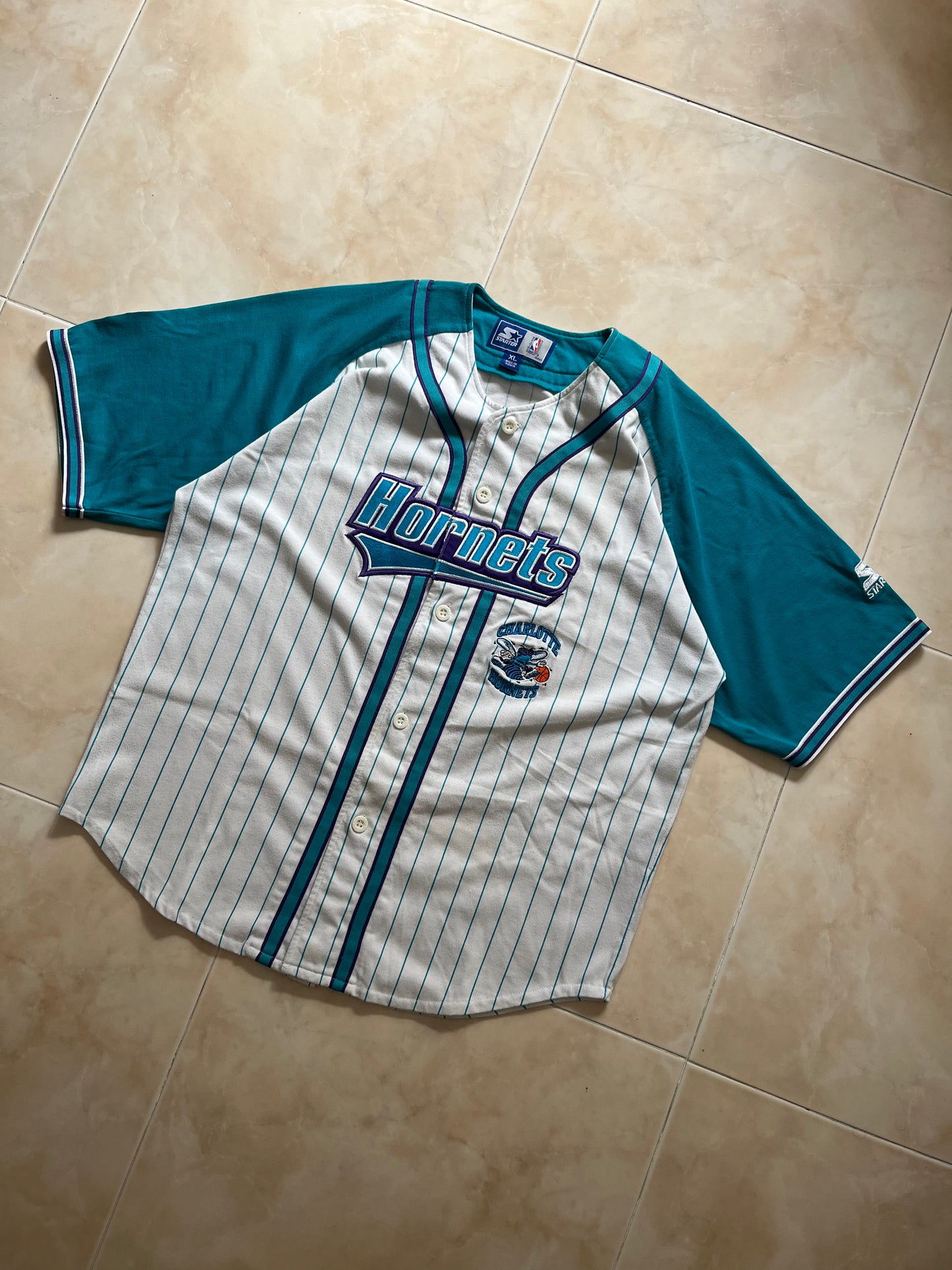 Jersey Starter Charlotte Hornets Vintage 90's (XL)