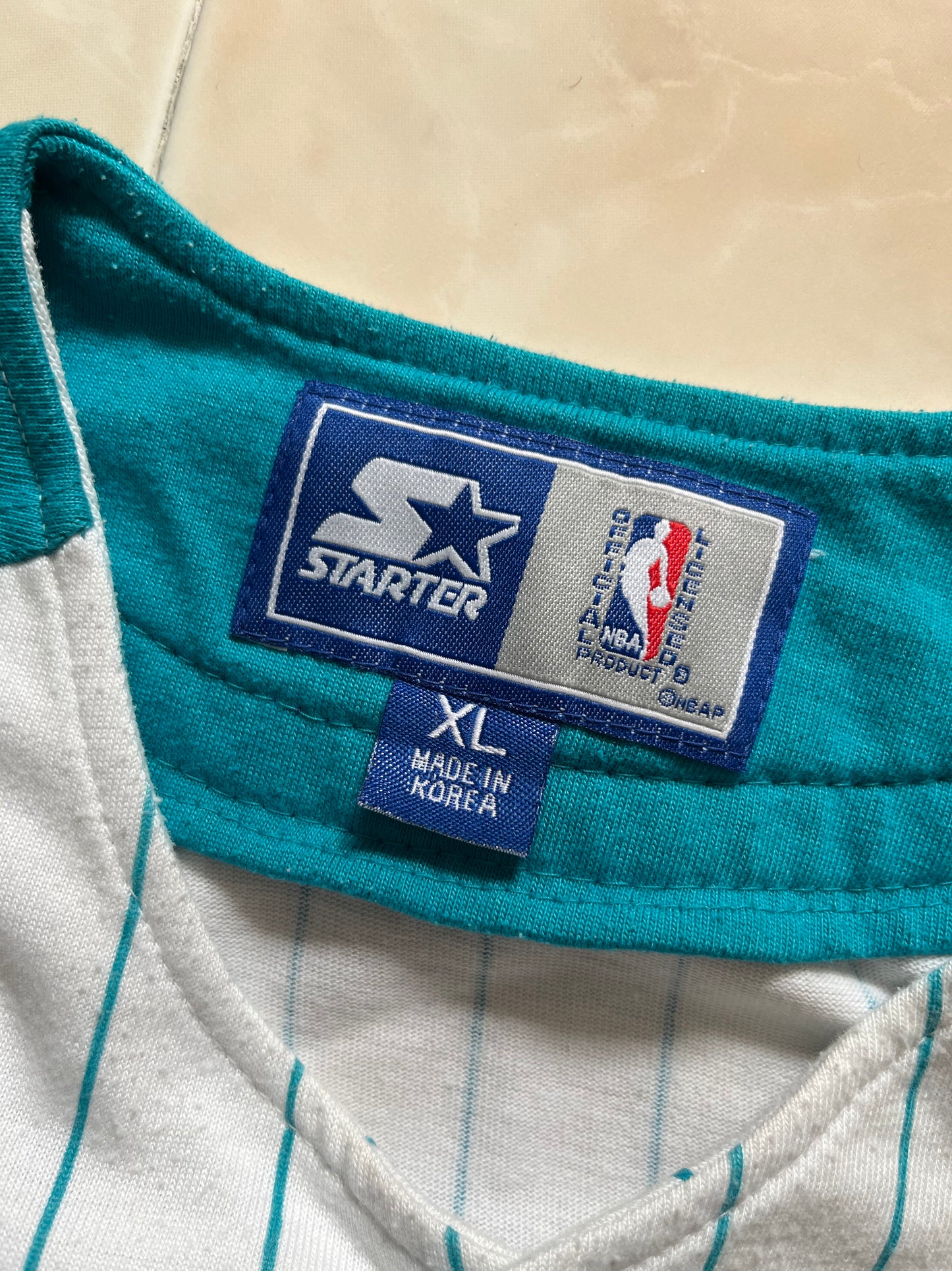 Jersey Starter Charlotte Hornets Vintage 90's (XL)
