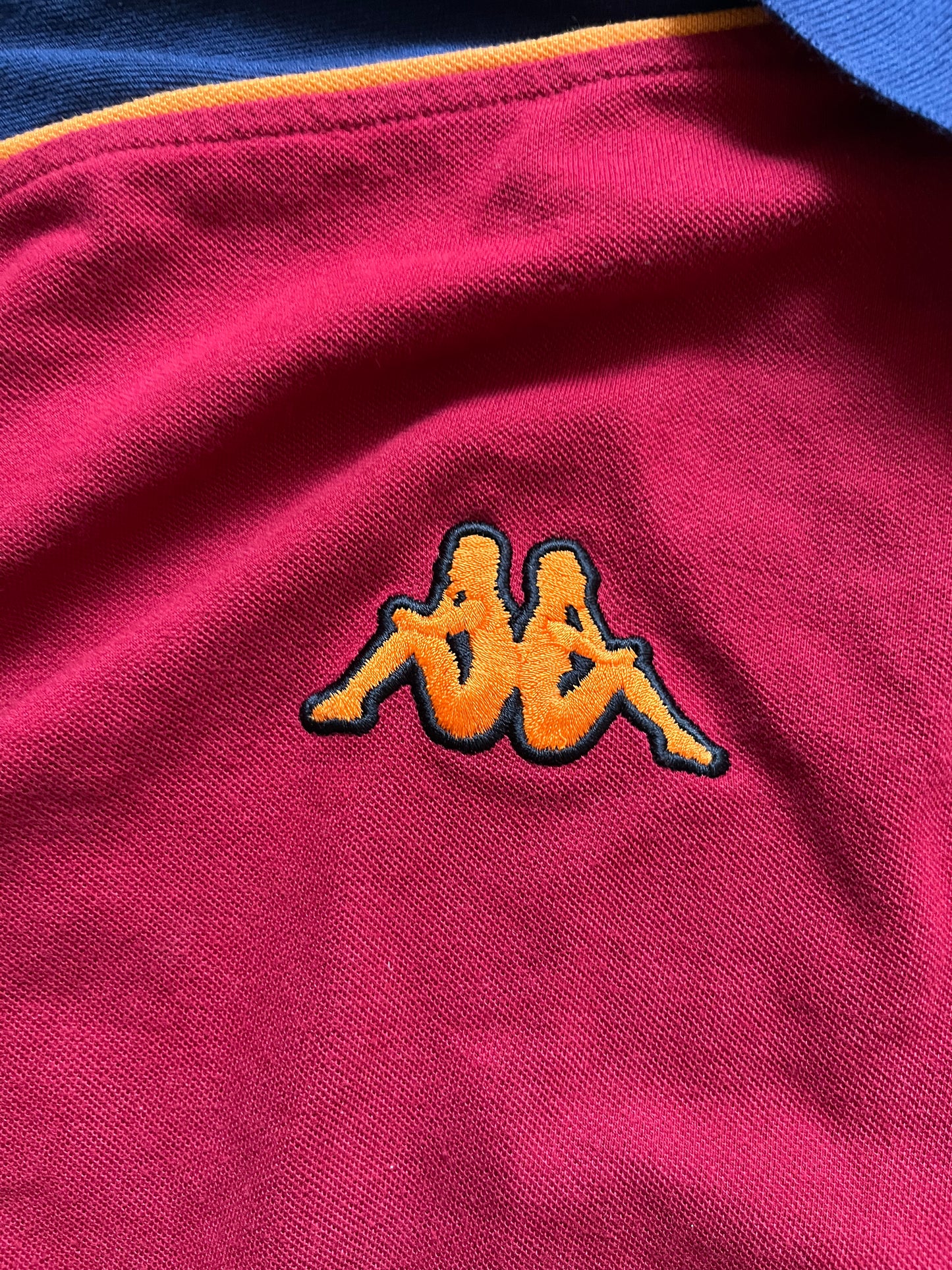 Polo a maniche lunghe Kappa AS Roma Vintage 2001/2002 (XL)