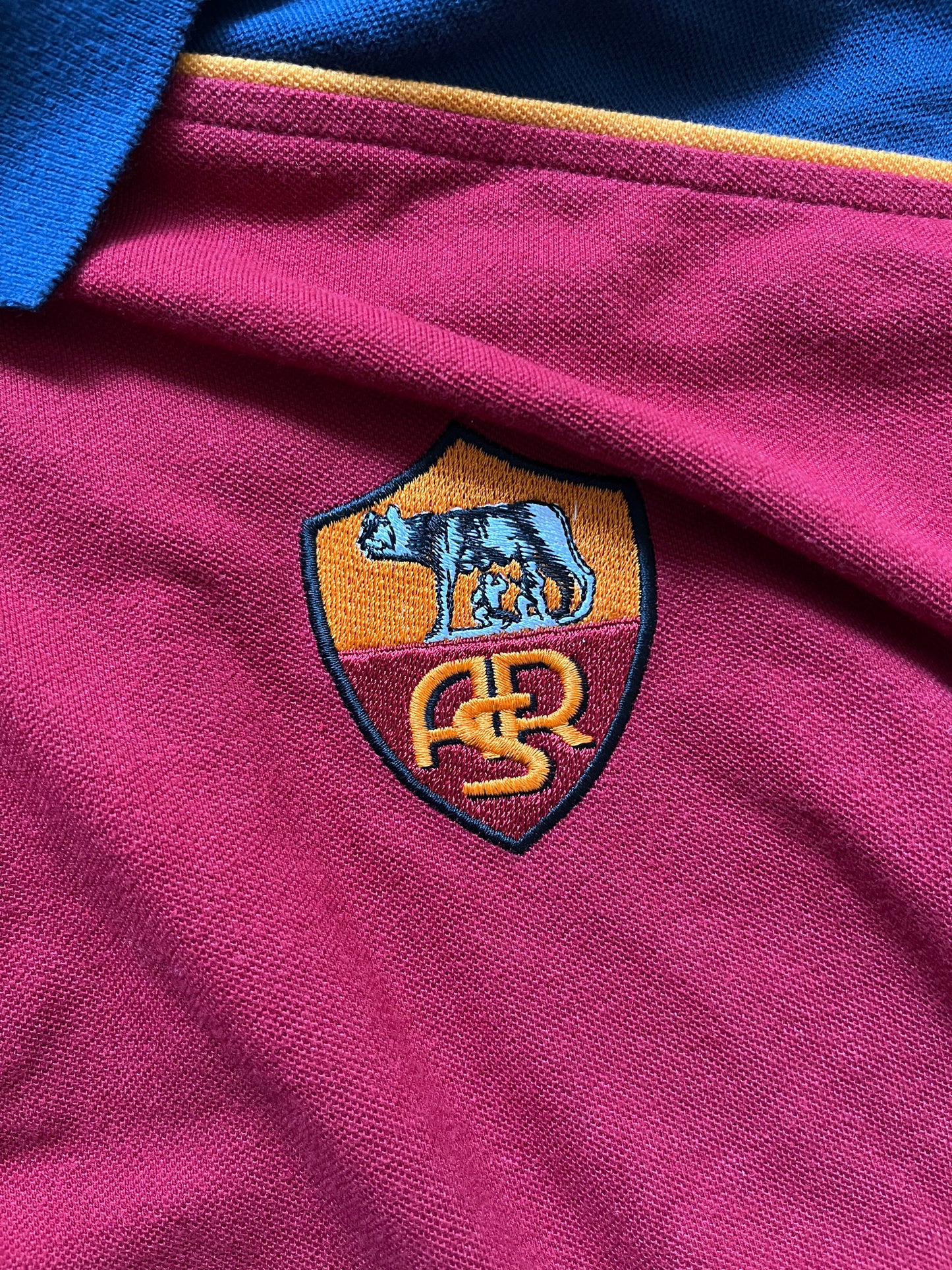 Polo a maniche lunghe Kappa AS Roma Vintage 2001/2002 (XL)