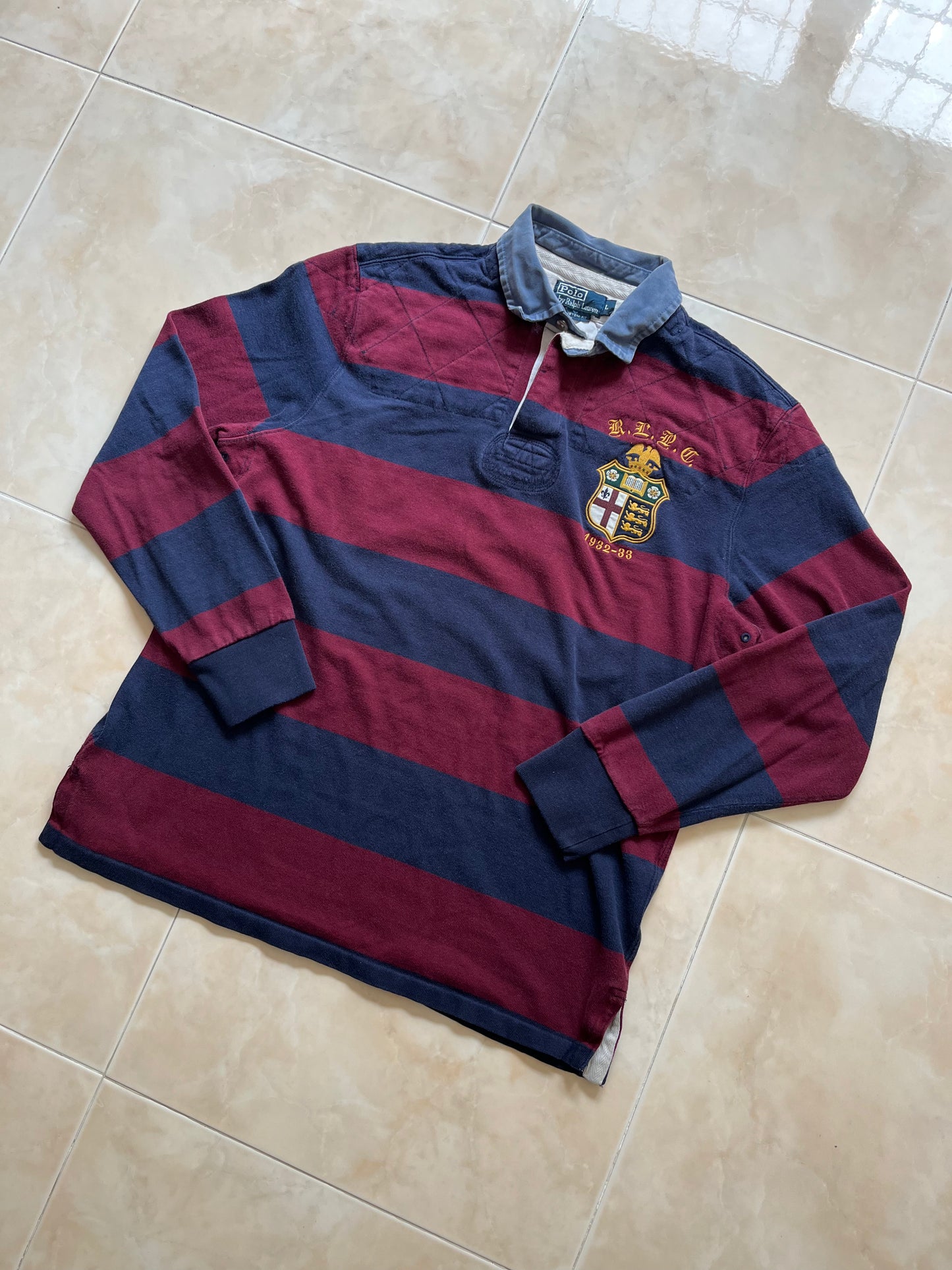 Polo a maniche lunghe Ralph Lauren Vintage 90's (L)