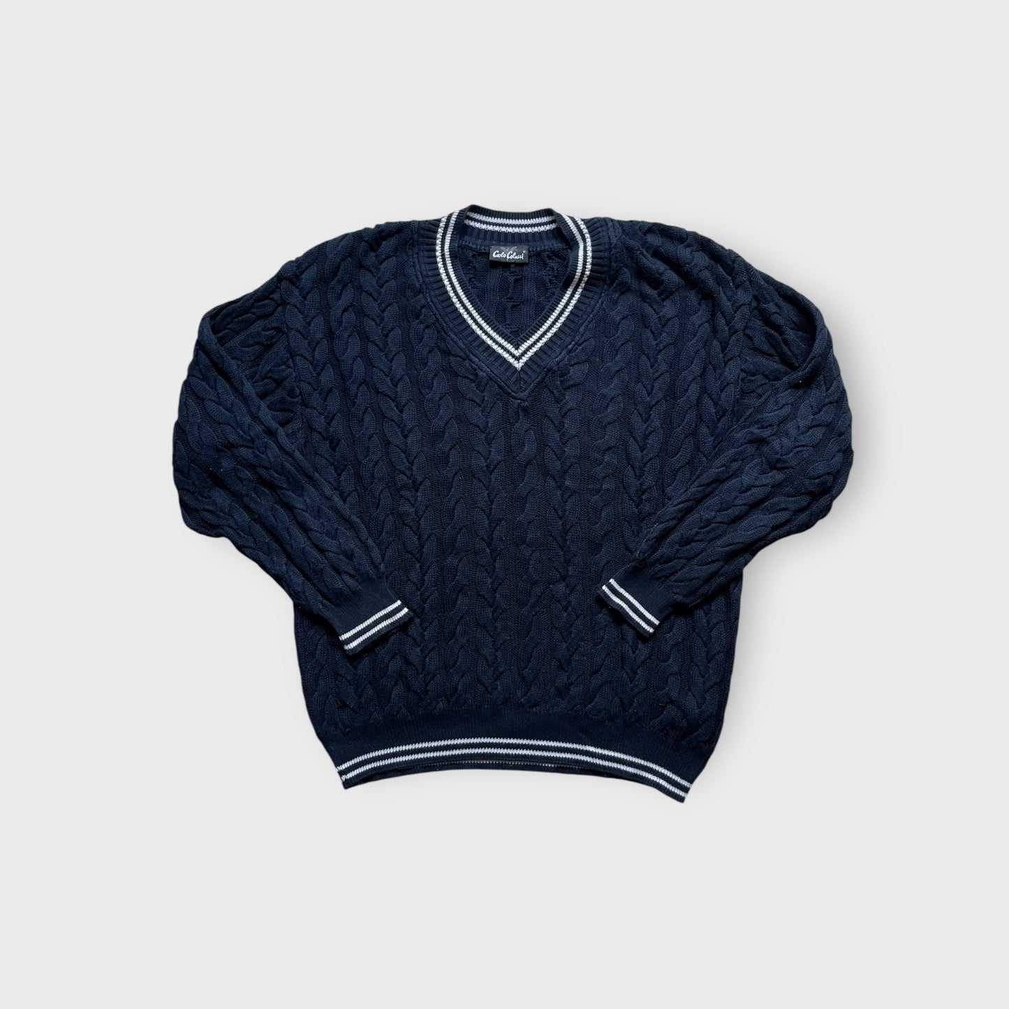 Maglione Carlo Colucci Knitted Vintage 90's (XL)