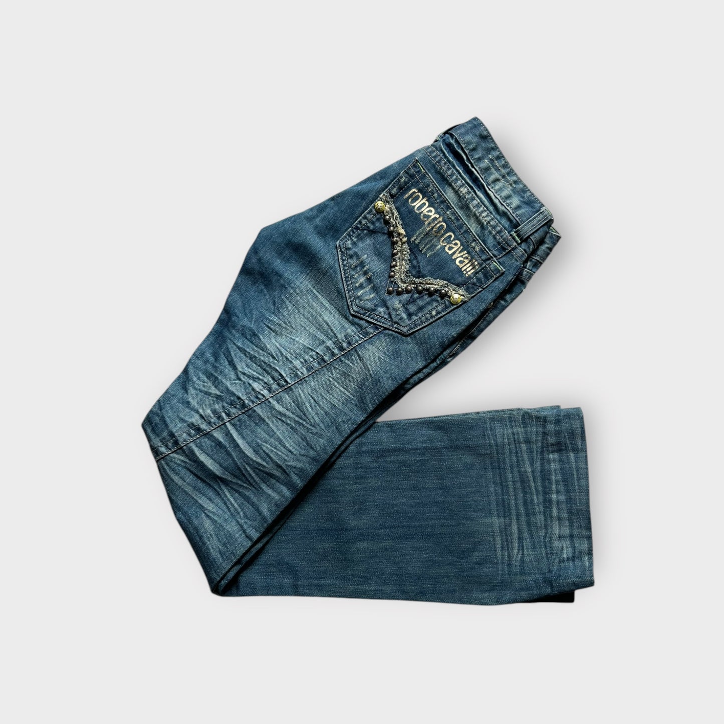 Jeans Roberto Cavalli Vintage Y2K 00's (S)