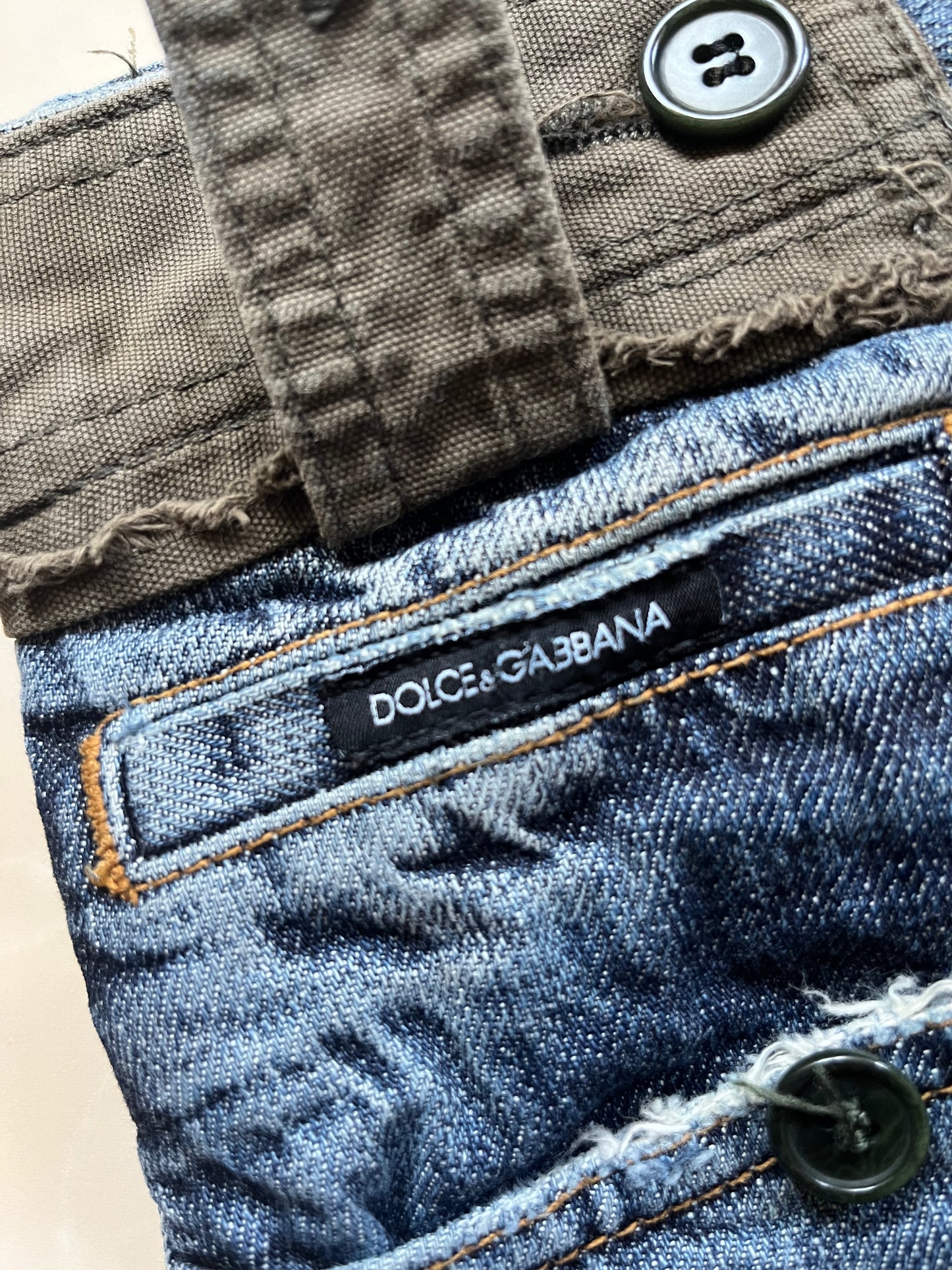 Jeans Dolce&Gabbana Cargo Denim A/W 2005 Vintage 00's (30)