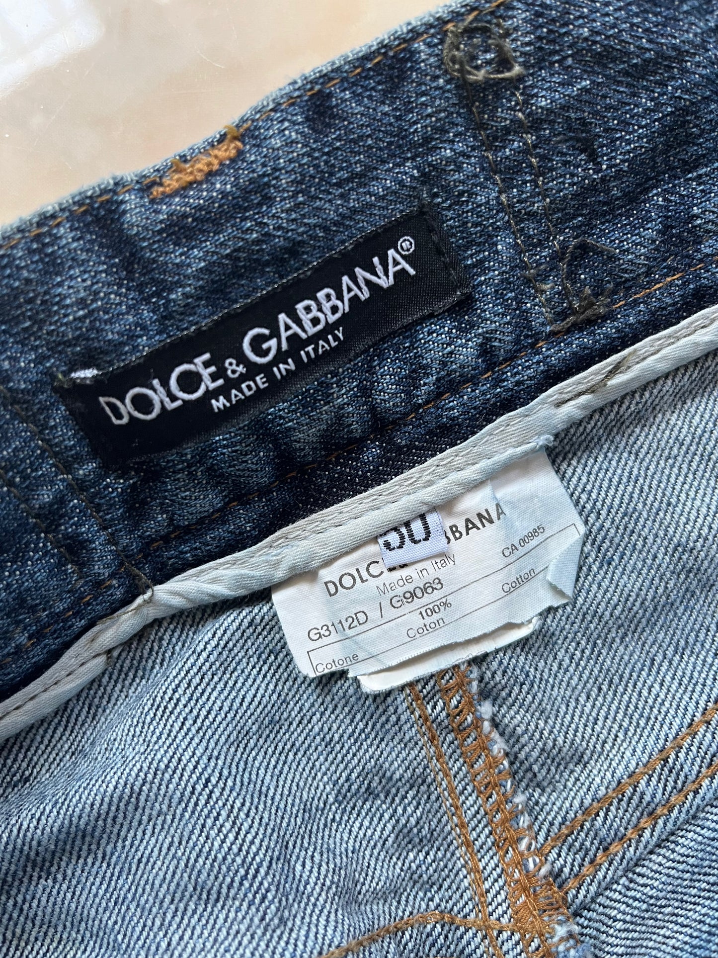 Jeans Dolce&Gabbana Cargo Denim A/W 2005 Vintage 00's (30)