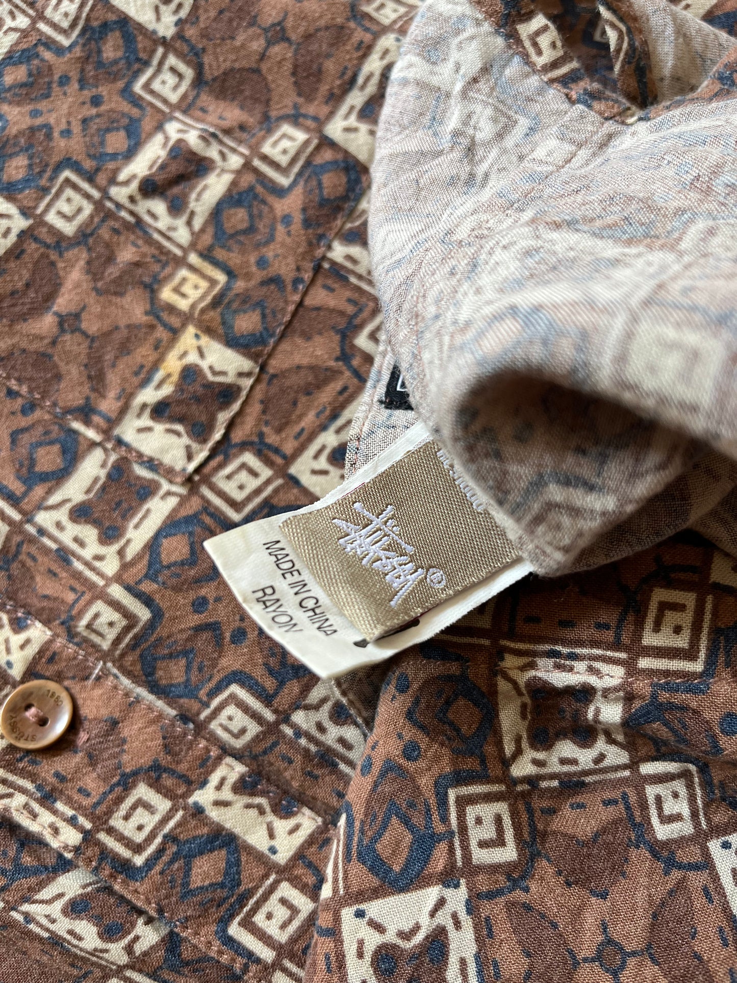Camicia Stussy Nyltla Vintage 90's (M)