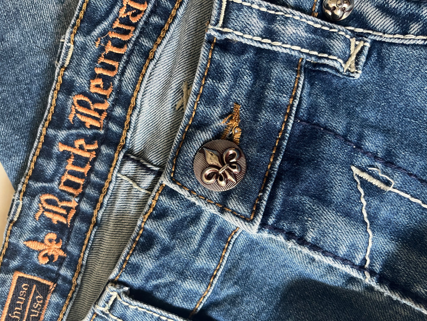 Jeans Rock Revival Y2K Vintage 00's (36)