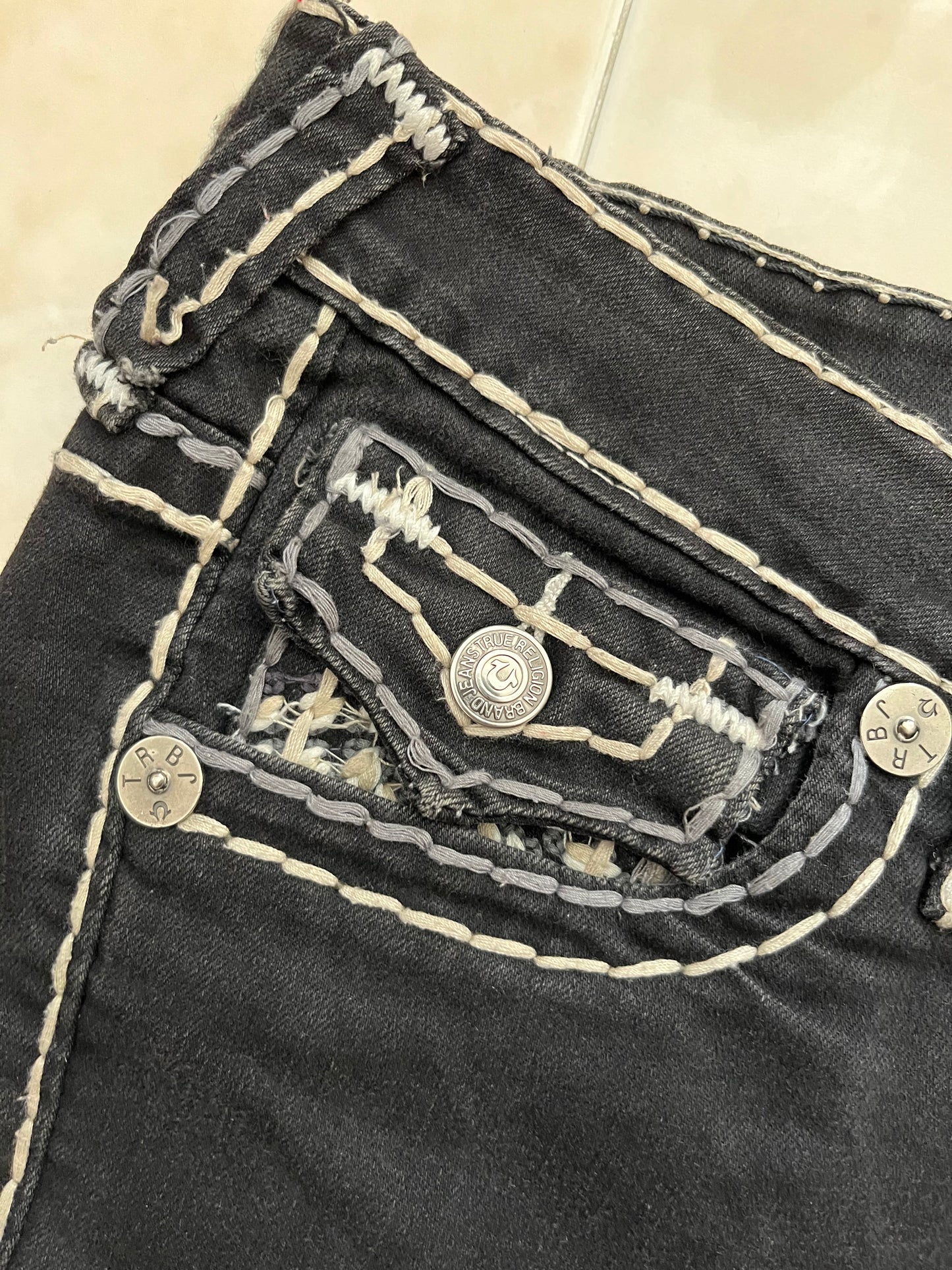 Jeans True Religion Y2k Vintage 00's (27)