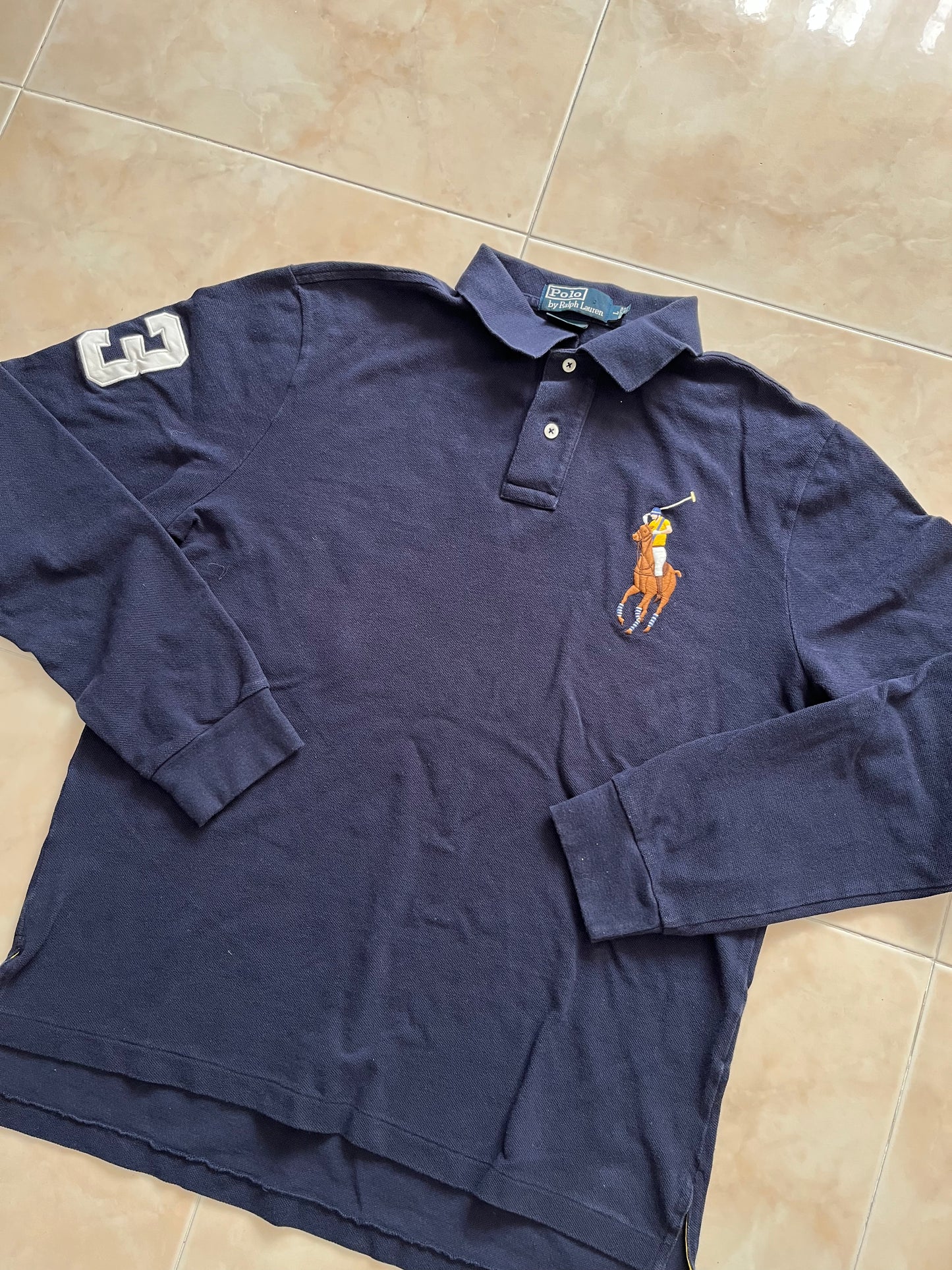 Polo a maniche lunghe Ralph Lauren Vintage (L)