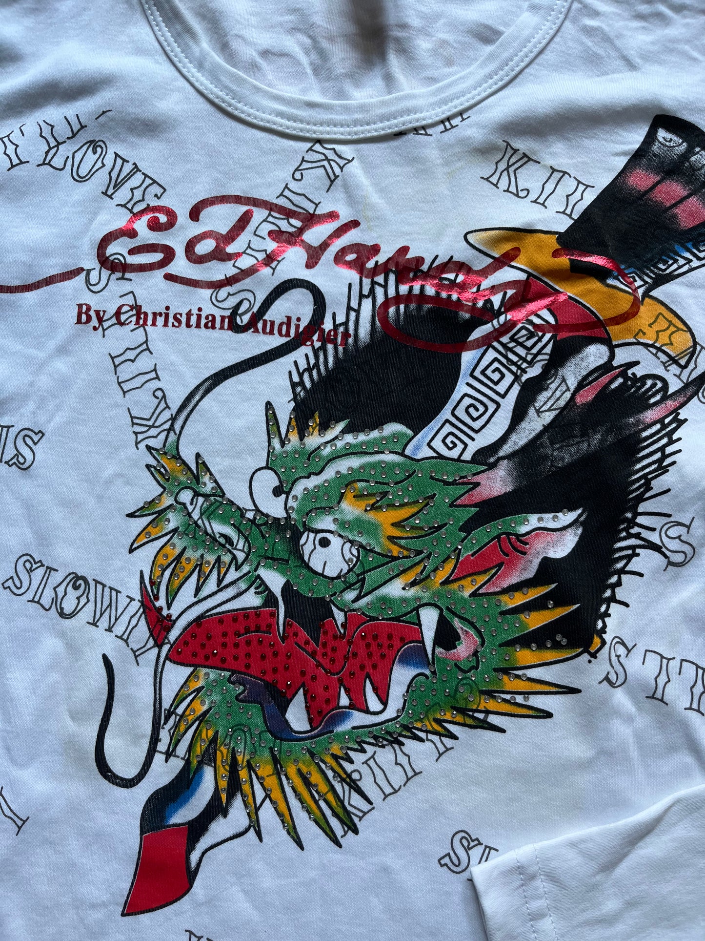 T Shirt Ed Hardy by Christian Audigier (XL)