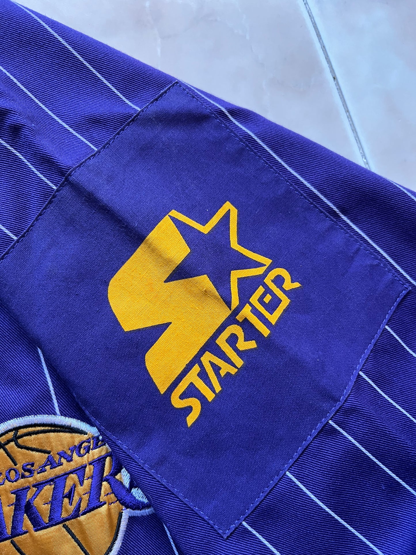 T Shirt Starter Lakers Vintage 80's (L)