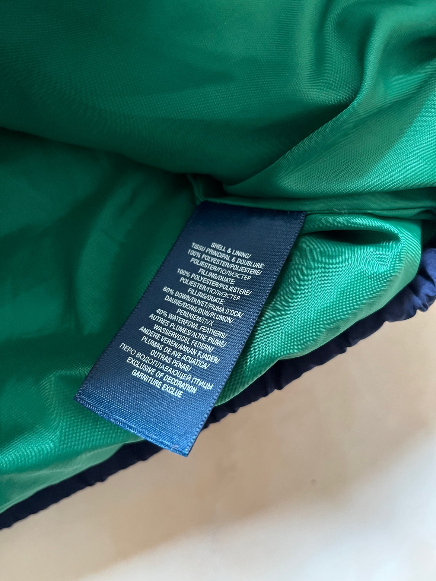 Giubbotto Piumino Ralph Lauren Vintage 90's (S)