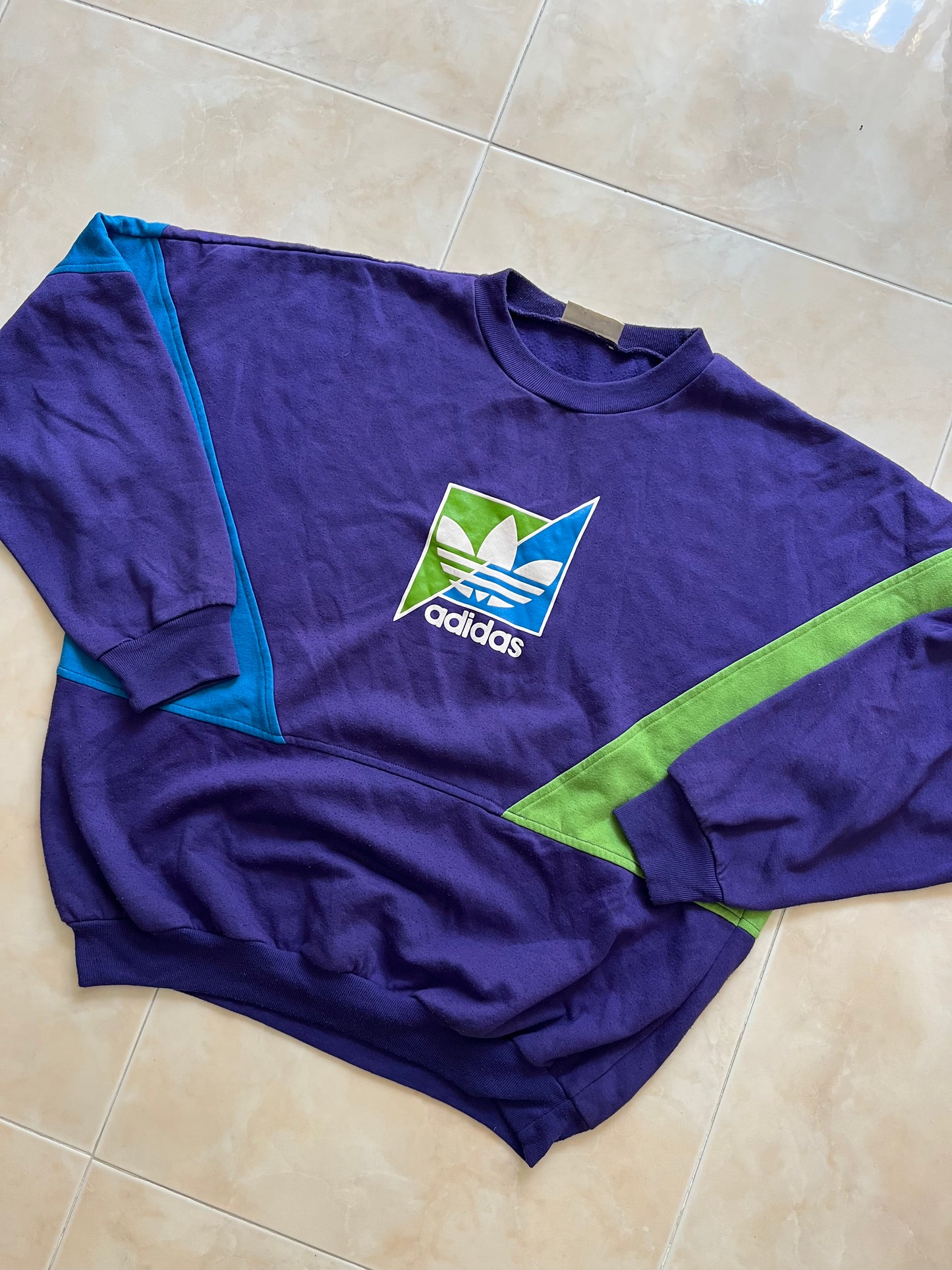 Felpa Adidas Vintage 80's (M)