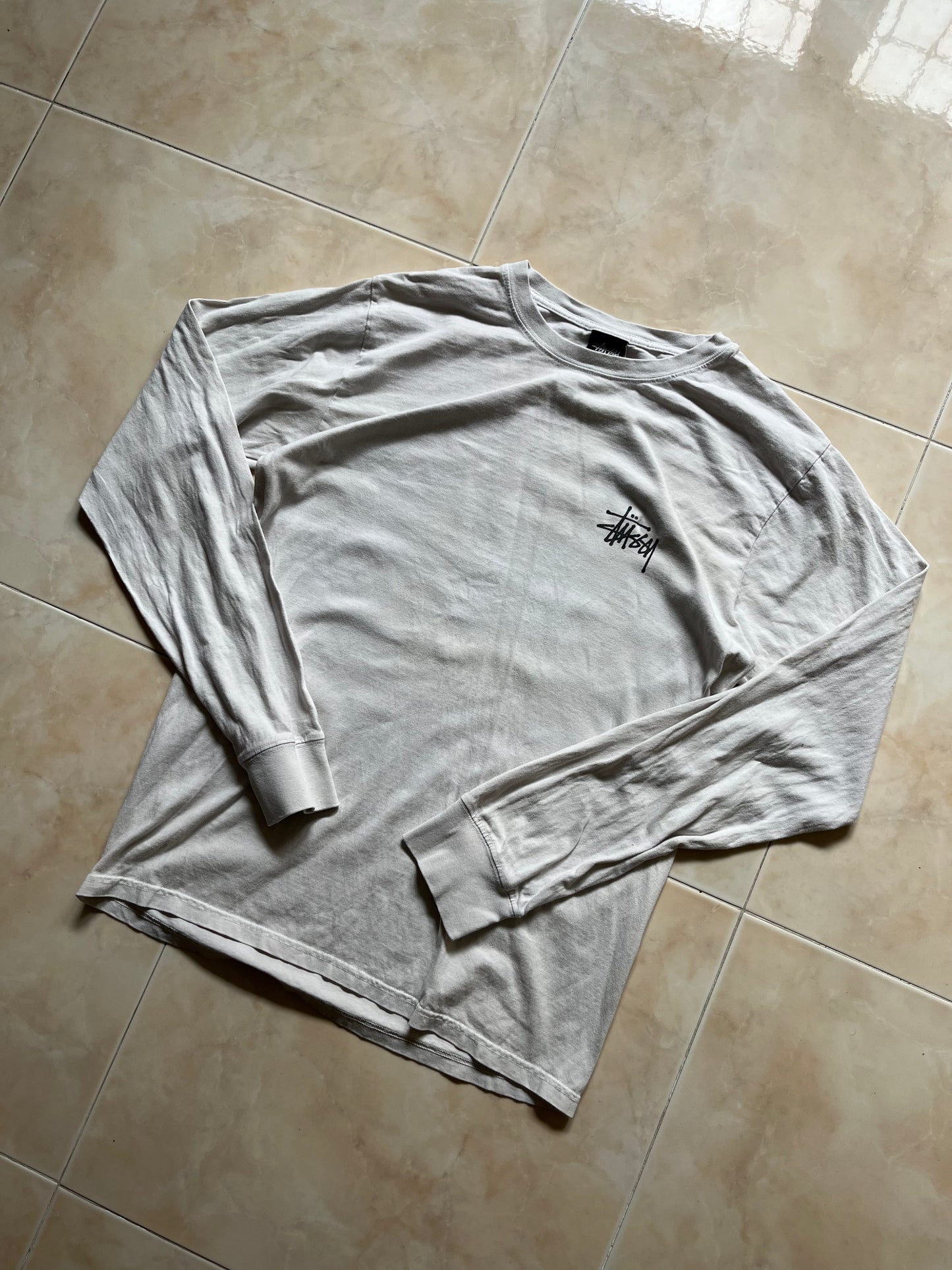 T-Shirt a maniche lunghe Stussy Vintage 00's (S)