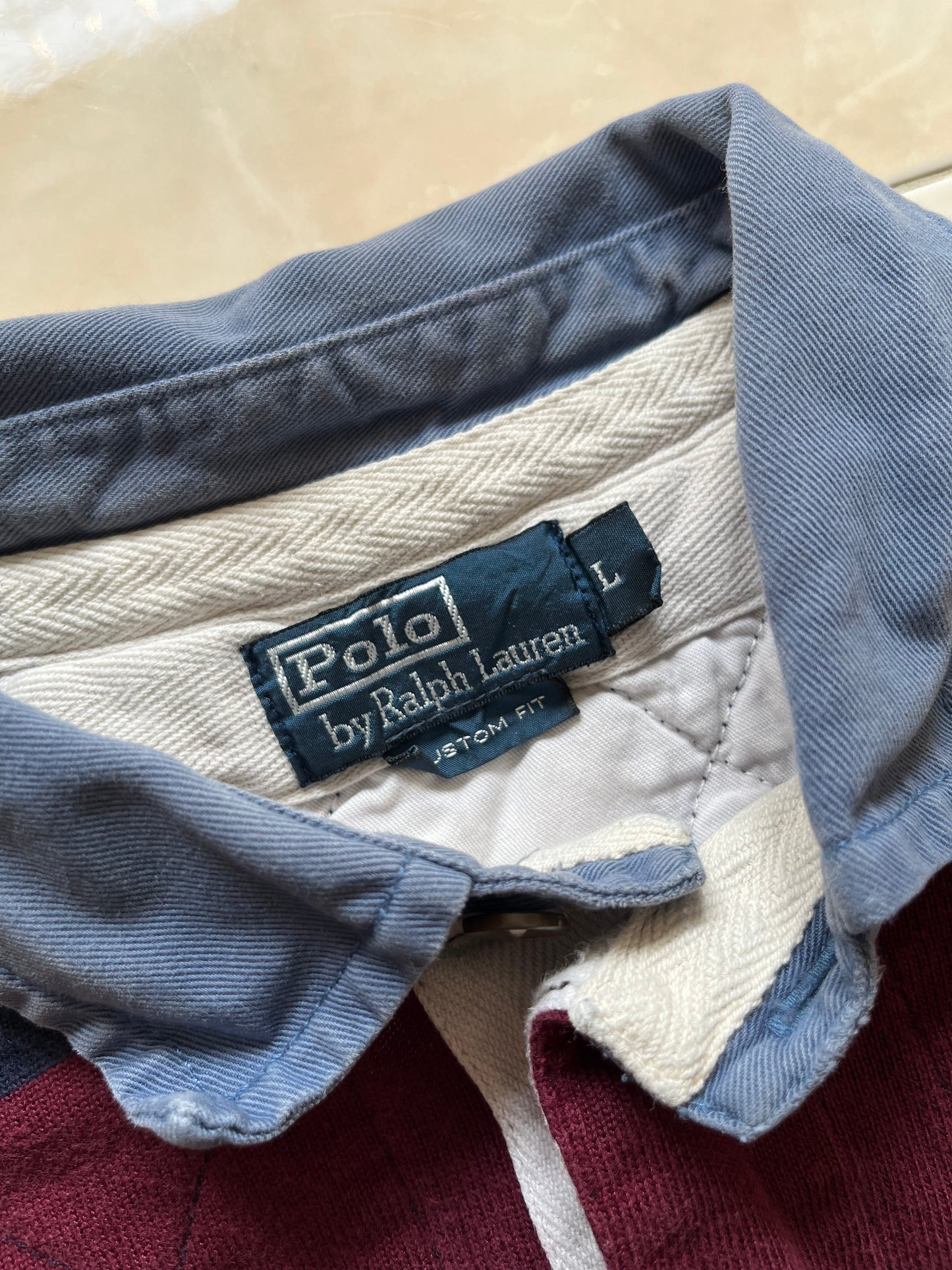 Polo a maniche lunghe Ralph Lauren Vintage 90's (L)