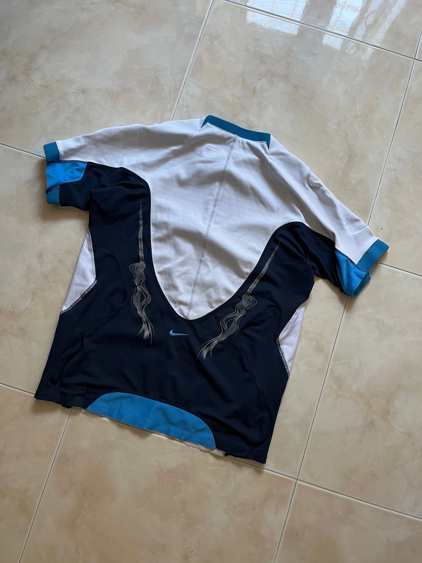T Shirt tecnica Nike Sphere React Tony Spackman Vintage 00's (S)