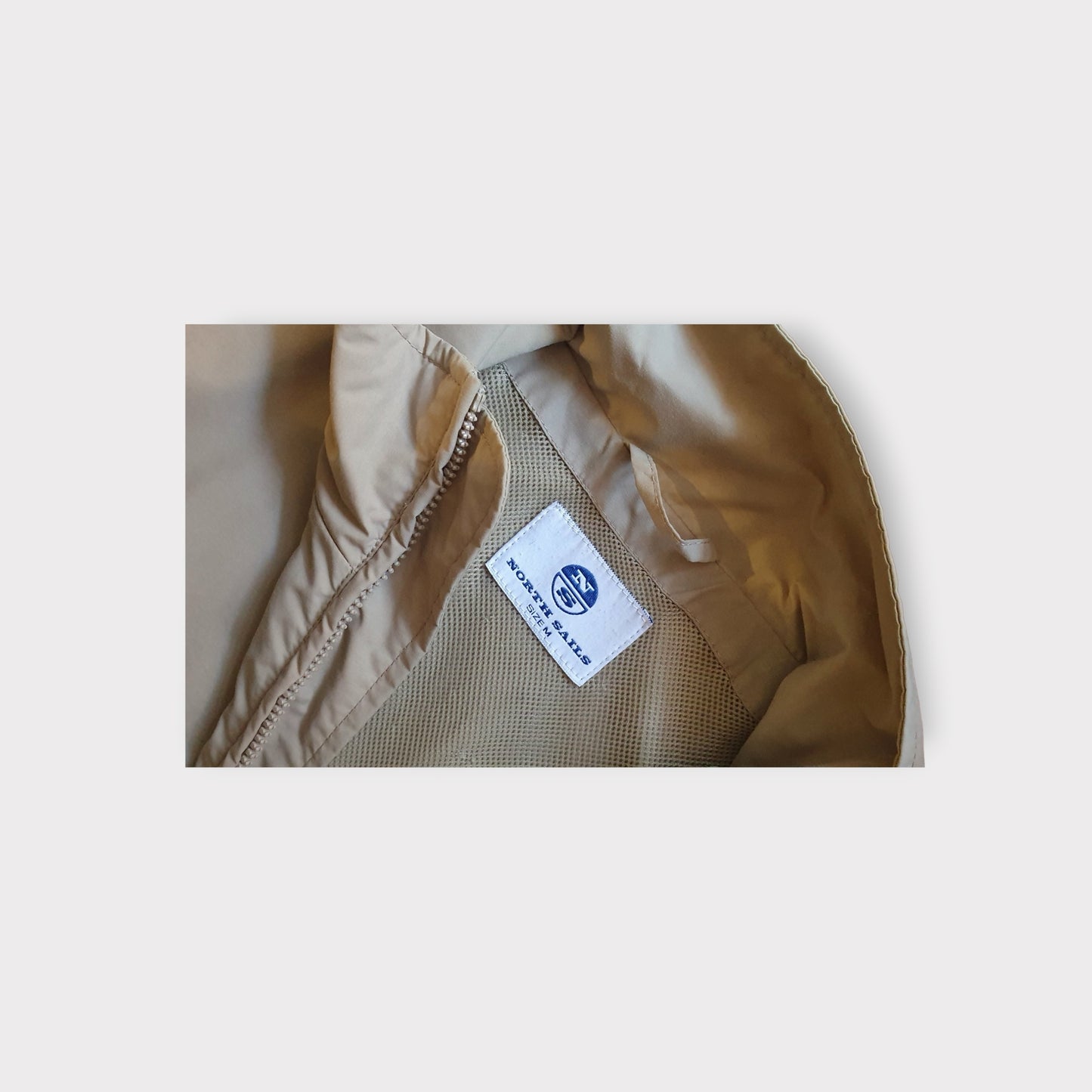 Giacca Antivento North Sails Light Brown  Perfetta Taglia M