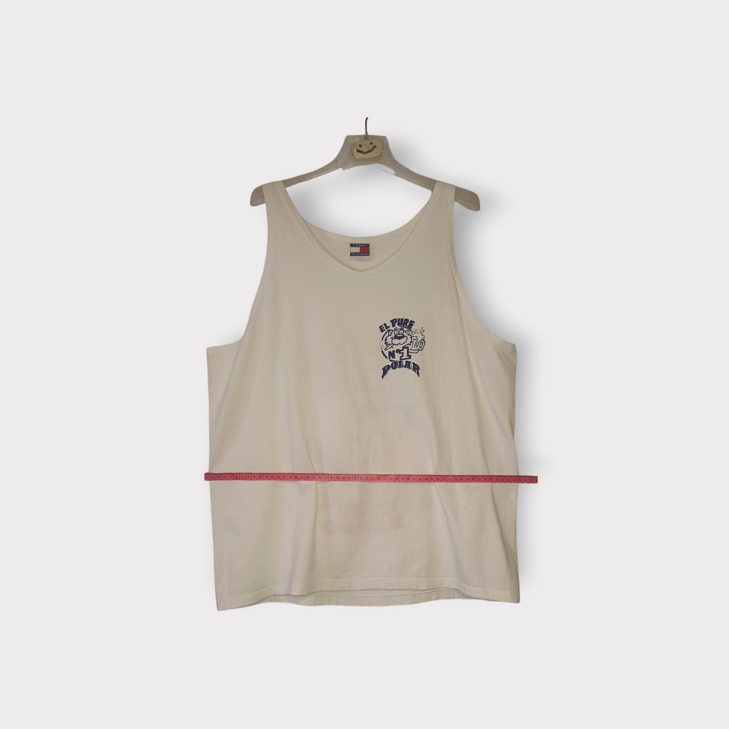 Tank Tops Tommy Hilfiger White Taglia L