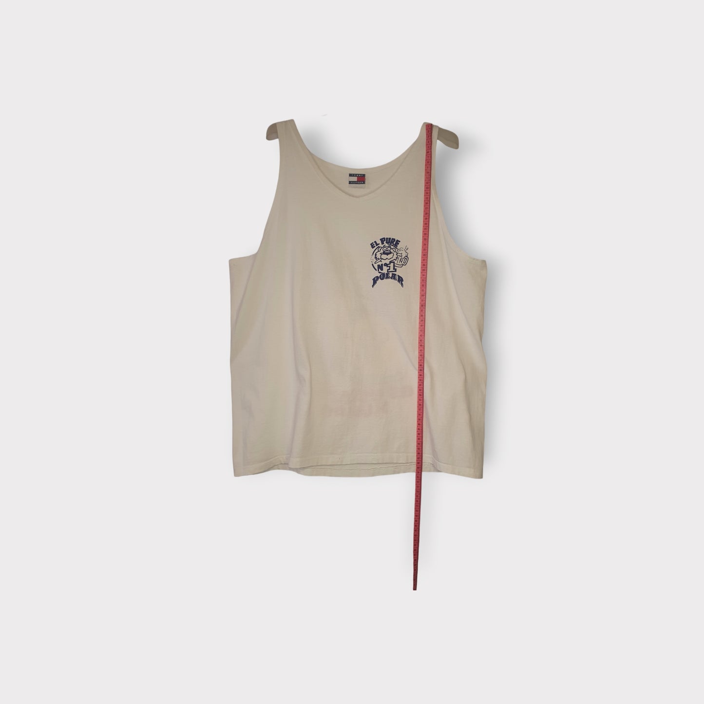 Tank Tops Tommy Hilfiger White Taglia L