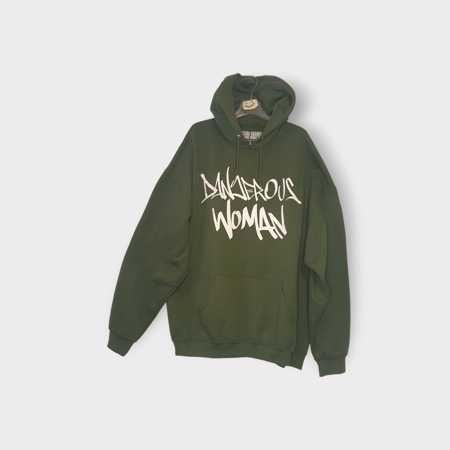 Felpa Hoodie Ariana Grande Dangerous Woman Tour Green (XL)