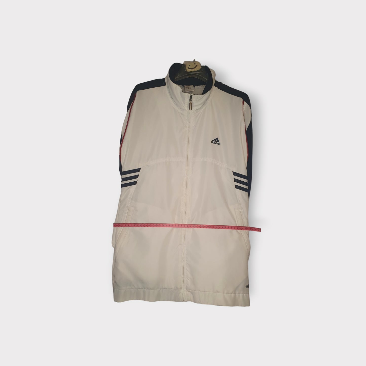 Windbreaker Adidas Lunga Black White Taglia XL