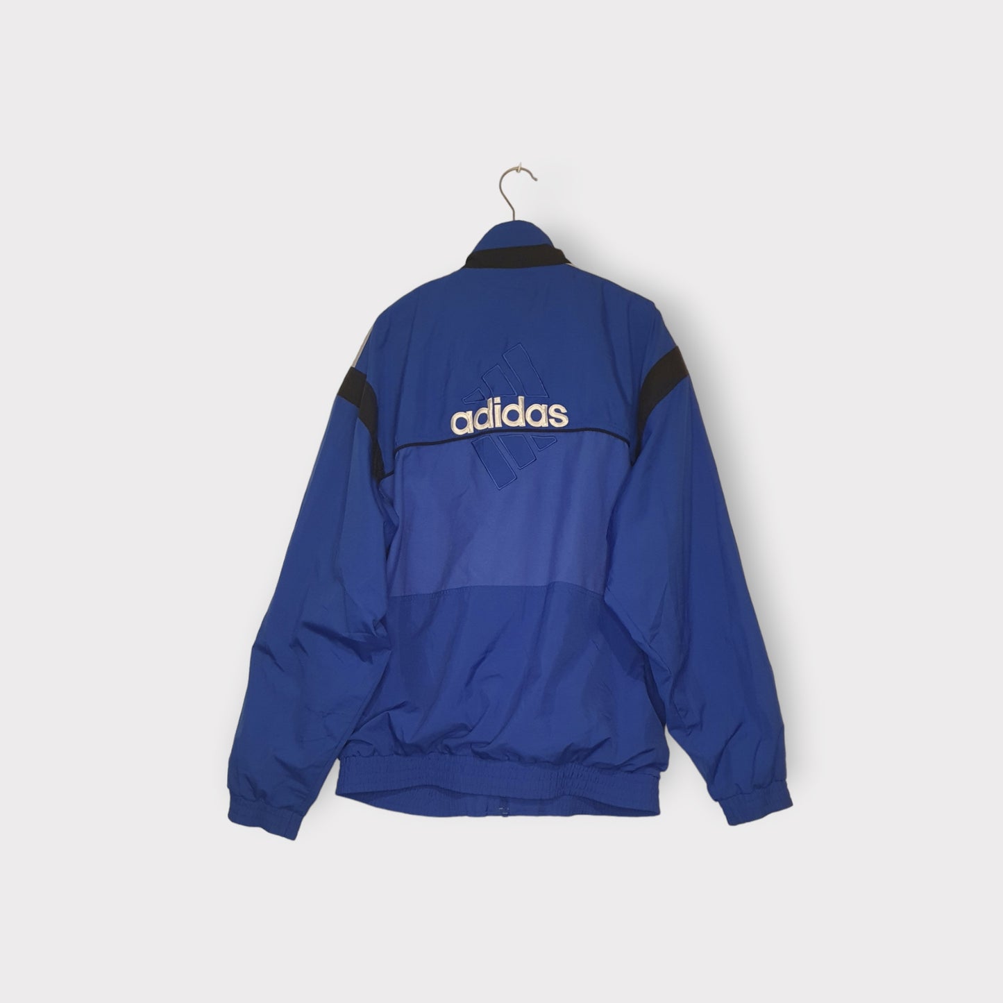 Windbreaker Adidas Spell Out Logo Vintage 90's (L)