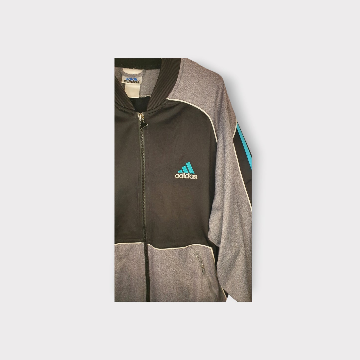 Felpa Adidas Big Logo Vintage 90's (L)