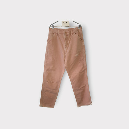 Jeans Carhartt Faded Single Knee Pink (34 X 32)