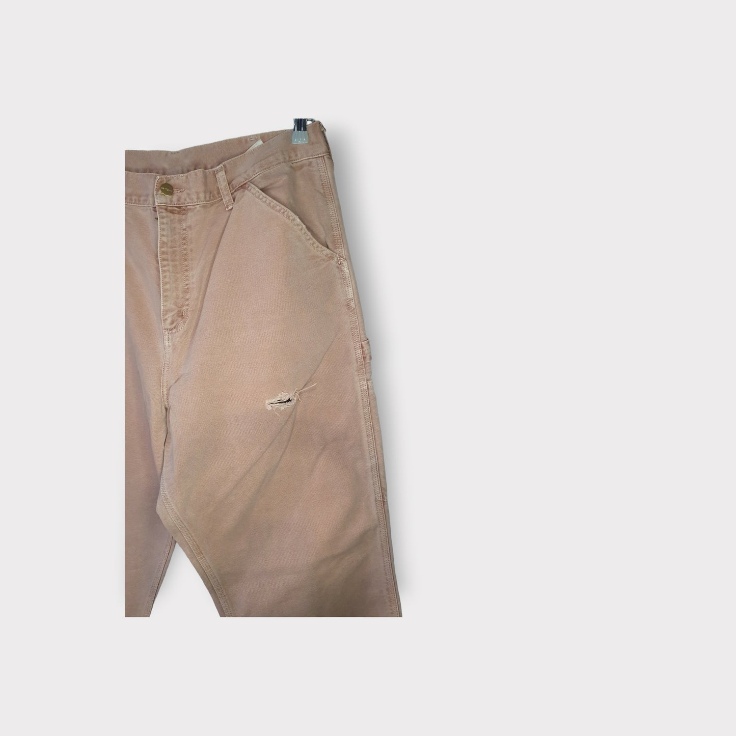 Jeans Carhartt Faded Single Knee Pink (34 X 32)