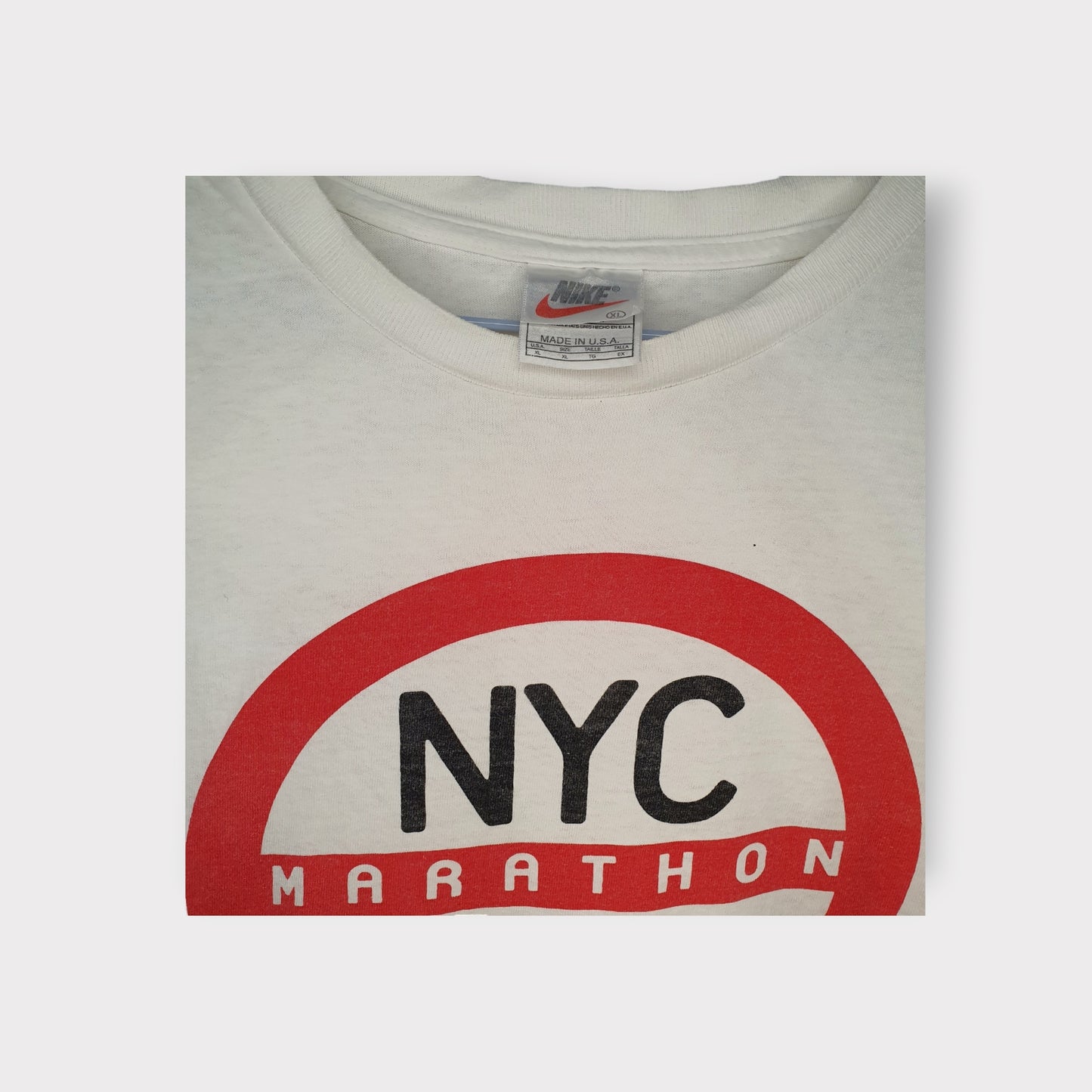 T Shirt Nike NYC Marathon Vintage 1995 (XL)