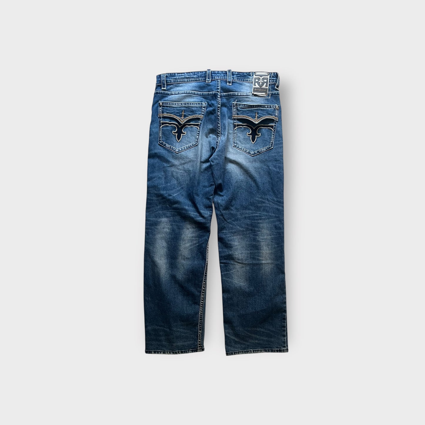 Jeans Rock Revival Y2K Vintage 00's (36)