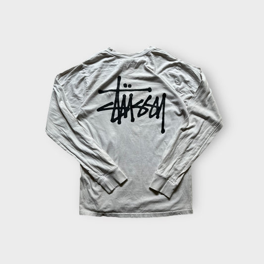 T-Shirt a maniche lunghe Stussy Vintage 00's (S)