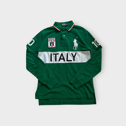 Polo a maniche lunghe Polo Ralph Lauren Vintage 90's (M)